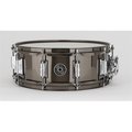 Tandesa Llc Taye BBS1405 14 x 5 in. MetalWorks Brushed Black Nickel Brass Drum BBS1405